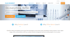 Desktop Screenshot of cleardent.com