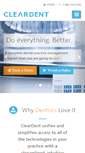 Mobile Screenshot of cleardent.com